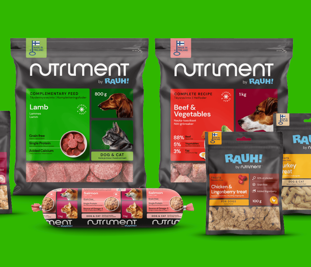 Nutriment pakkaukset